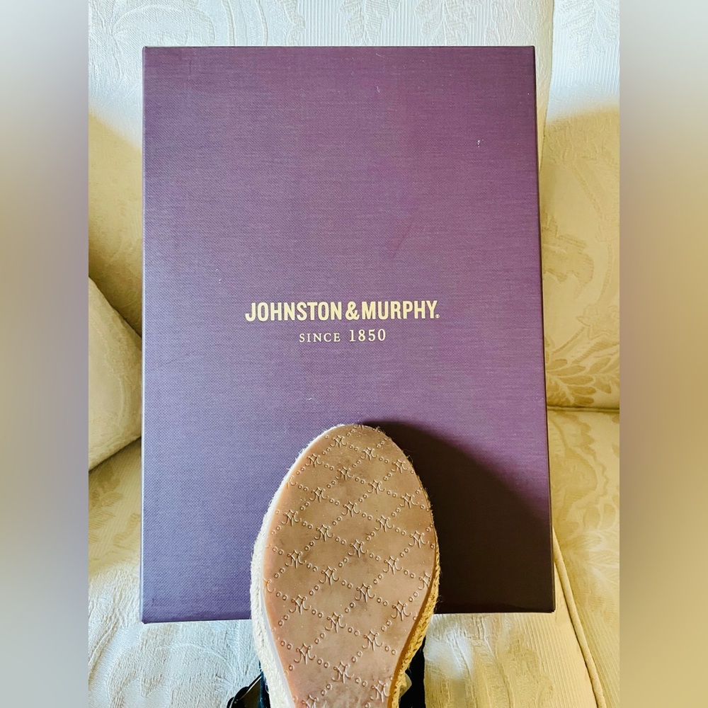 Johnston & Murphy Mindy Braided Ankle-Strap Wedge - Picture 5 of 5